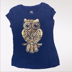 JUSTICE | 3/$15 Owl Graphic Tshirt